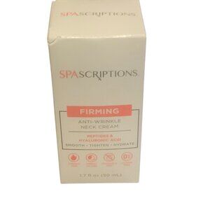 Spascriptions Anti-Wrinkle Neck Cream 1.7 Fl Oz Peptides & Hyaluronic Acid